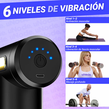 Pistola masajeadora