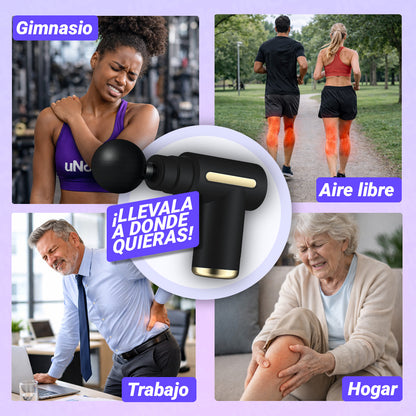 Pistola masajeadora