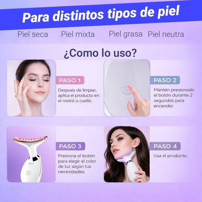 Masajeador facial 7 en 1 + Serum de regalo